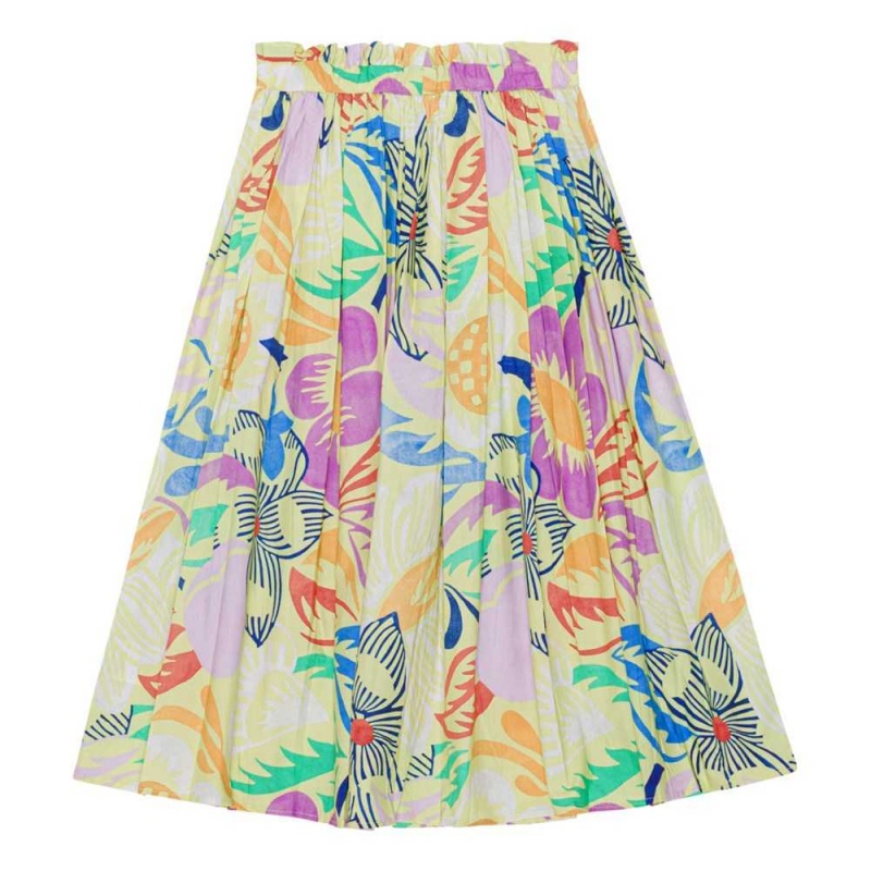 Charleston Floral Girls' Molo Brisali Skirts | KSA000439