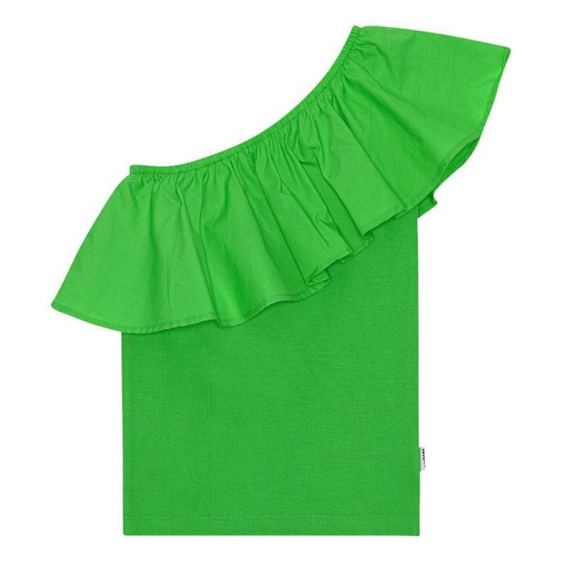 Classic Green Girls\' Molo Rebecca T Shirts Tops | KSA000514