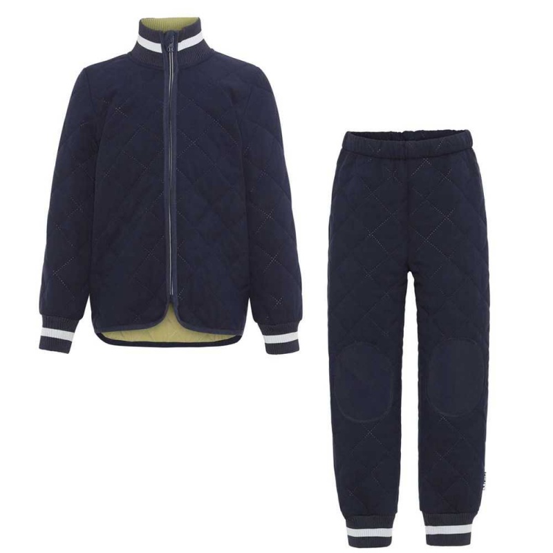 Classic Navy Molo Hatton Fleece Softshell | KSA000164