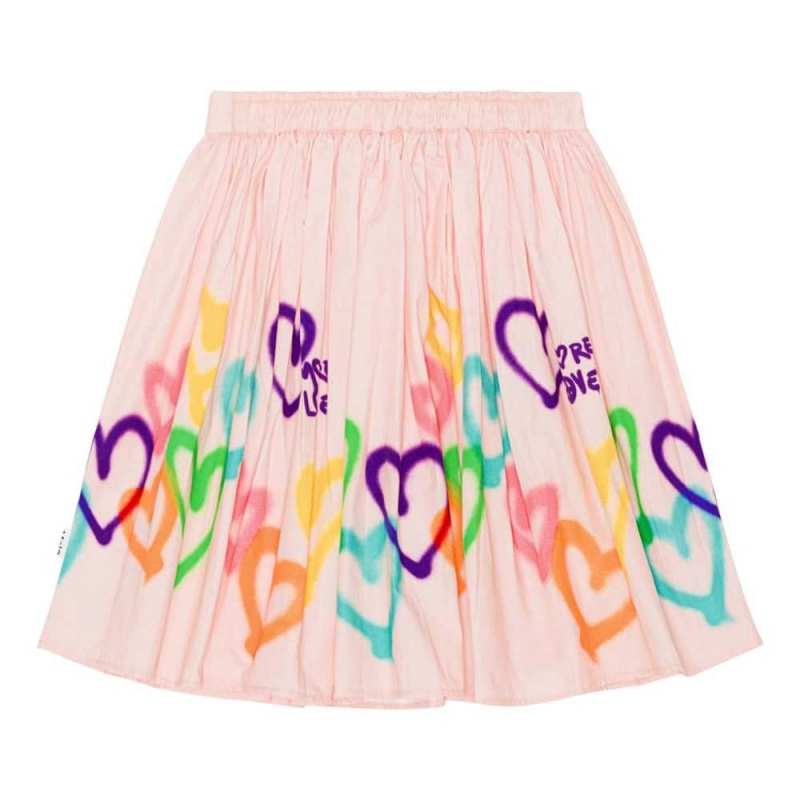 Colourful Hearts Girls' Molo Bonnie Skirts | KSA000433