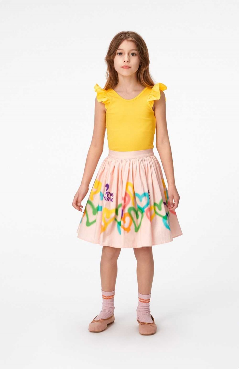 Colourful Hearts Girls' Molo Bonnie Skirts | KSA000433