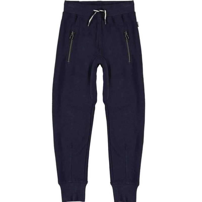 Dark Navy Boys\' Molo Ashton Pants & Jeans | KSA000676