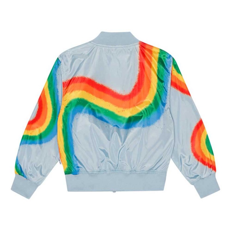 Diagonal Rainbow Molo Haliva Jackets & Coats | KSA000046