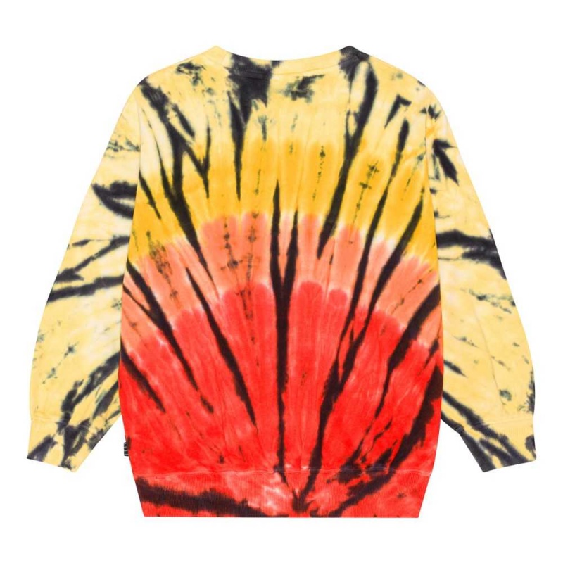 Fire Dye Boys' Molo Monti Sweatshirts Cardigans | KSA000766