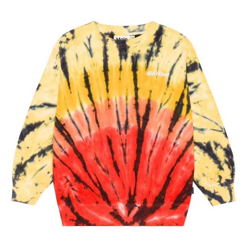 Fire Dye Boys\' Molo Monti Sweatshirts Cardigans | KSA000766