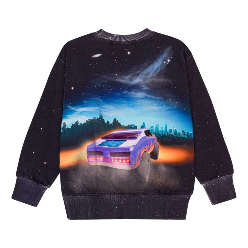 Flame Car Boys' Molo Mattis Sweatshirts Cardigans | KSA000761