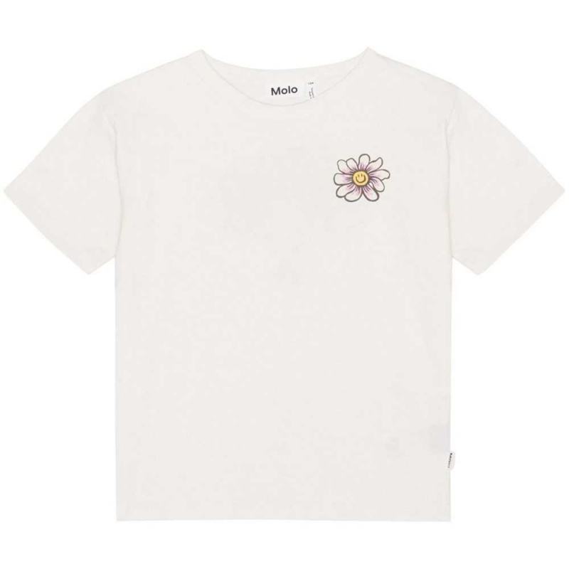 Floral Tennis Girls' Molo Riley T Shirts Tops | KSA000550