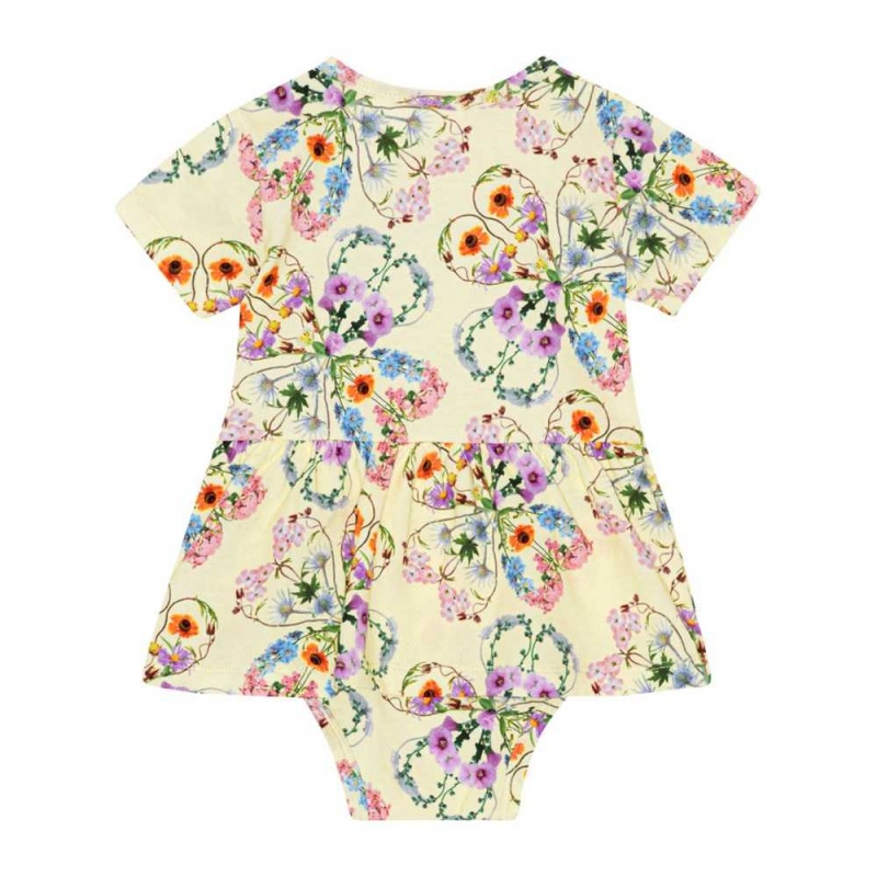 Flower Love Baby Girl Molo Frannie Bodies Babysuits | KSA001254