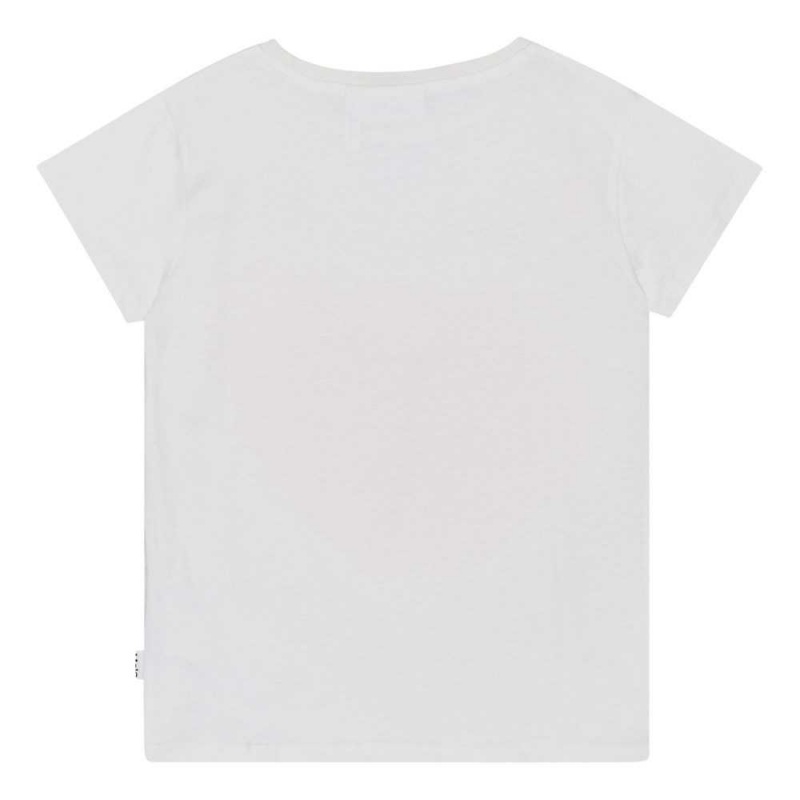 Gradient Heart Girls' Molo Ranva T Shirts Tops | KSA000505