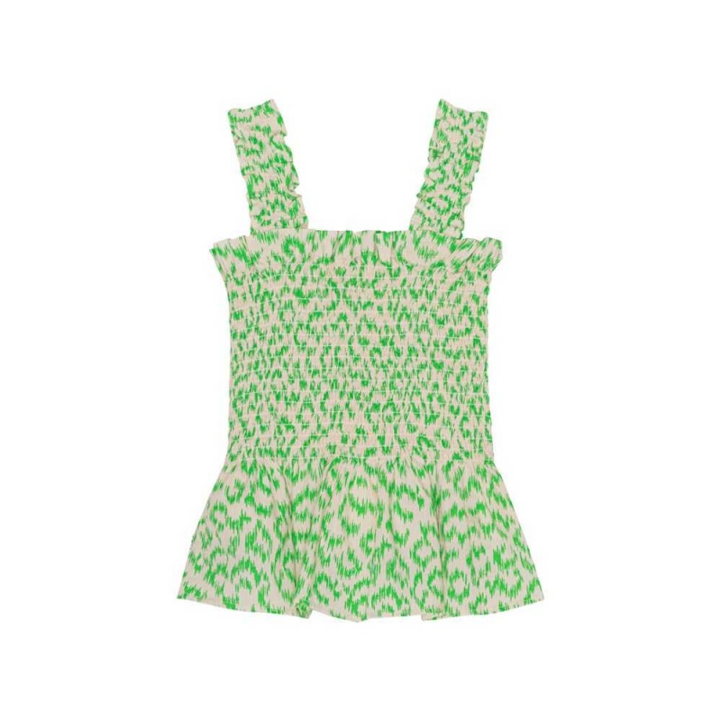 Green Leo Girls' Molo Rosine Shirts | KSA000379