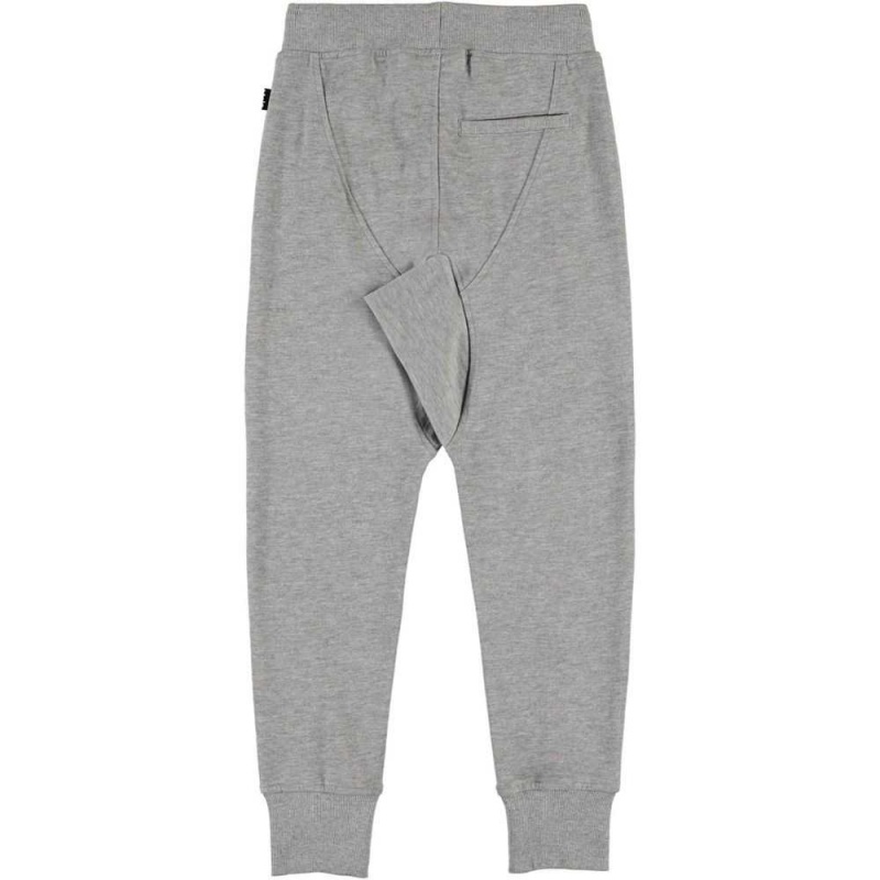 Grey Melange Boys' Molo Ashton Pants & Jeans | KSA000679