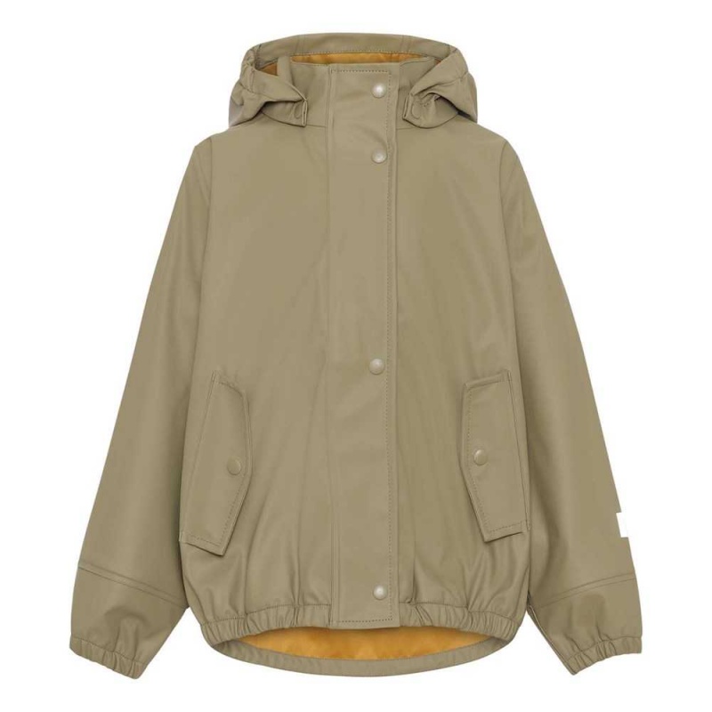 Khaki Green Molo Zan Rainwear | KSA000124