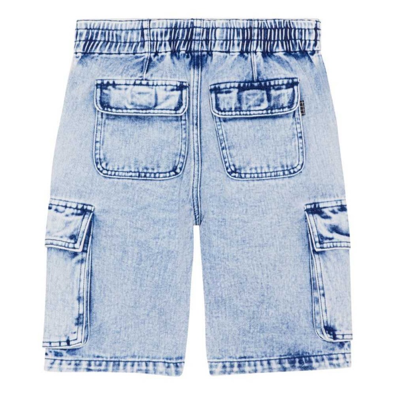 Light Stone Denim Boys' Molo Alvy Shorts | KSA000701