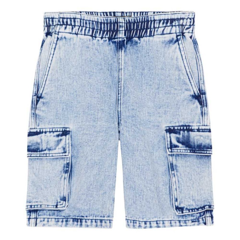 Light Stone Denim Boys\' Molo Alvy Shorts | KSA000701