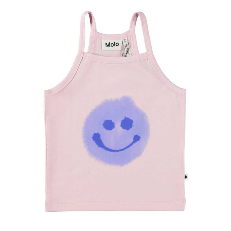 Lilac Smile Girls\' Molo Ronja T Shirts Tops | KSA000185