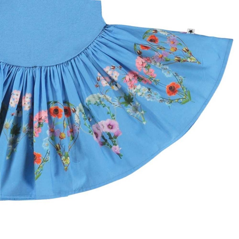 Little Garden Baby Girl Molo Candi Dresses | KSA001310