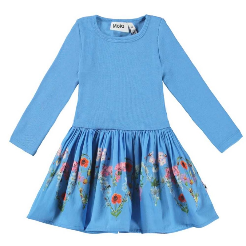 Little Garden Baby Girl Molo Candi Dresses | KSA001310