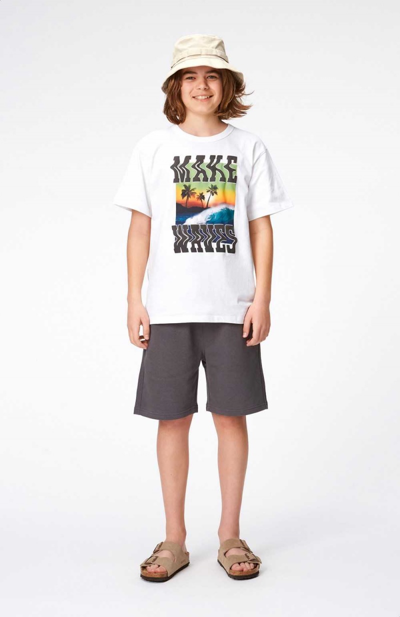 Make Waves Boys' Molo Riley T Shirts Tops | KSA000772