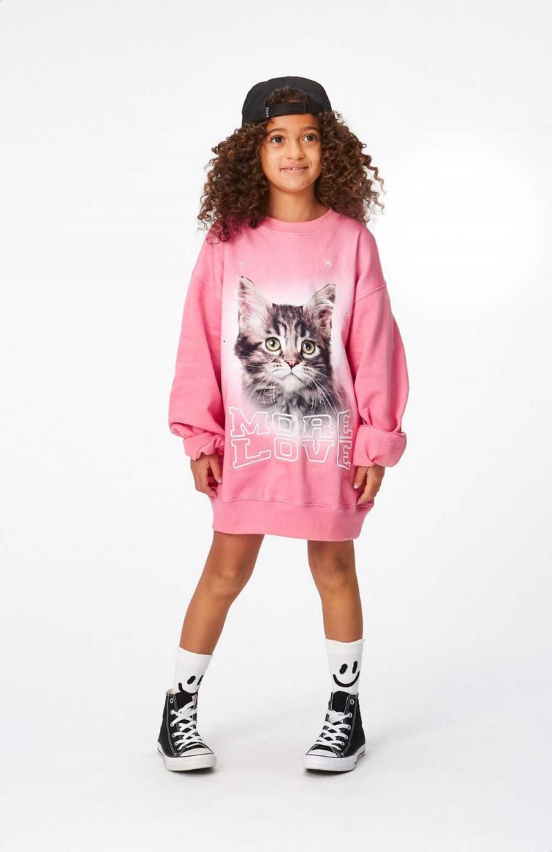 More Love Cat Girls' Molo Monti Sweatshirts Cardigans | KSA000479