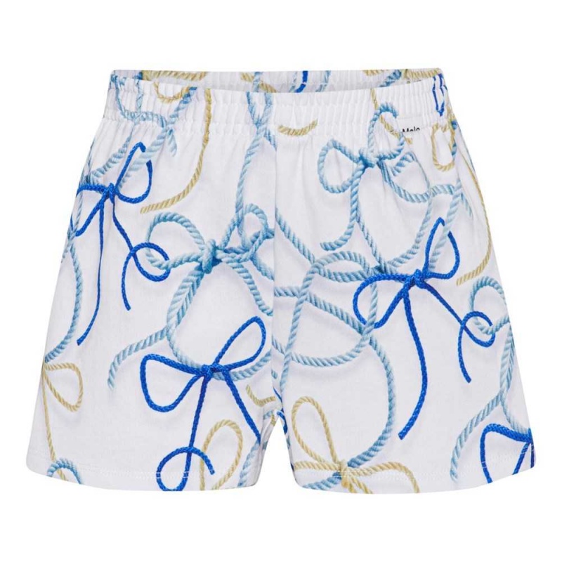 Nautical Bow Girls\' Molo Angelina Shorts | KSA000391