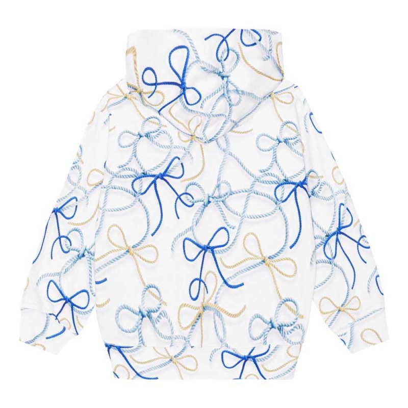 Nautical Bow Girls' Molo Mie Sweatshirts Cardigans | KSA000462