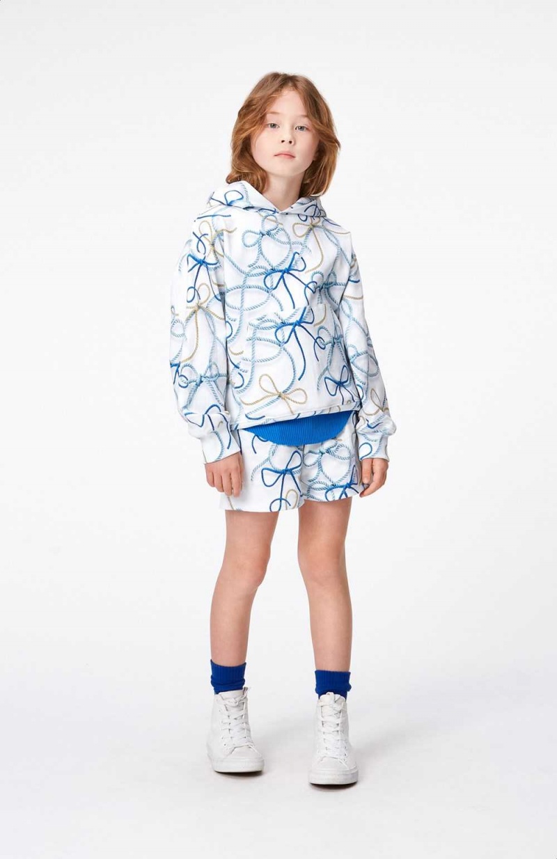 Nautical Bow Girls' Molo Mie Sweatshirts Cardigans | KSA000462