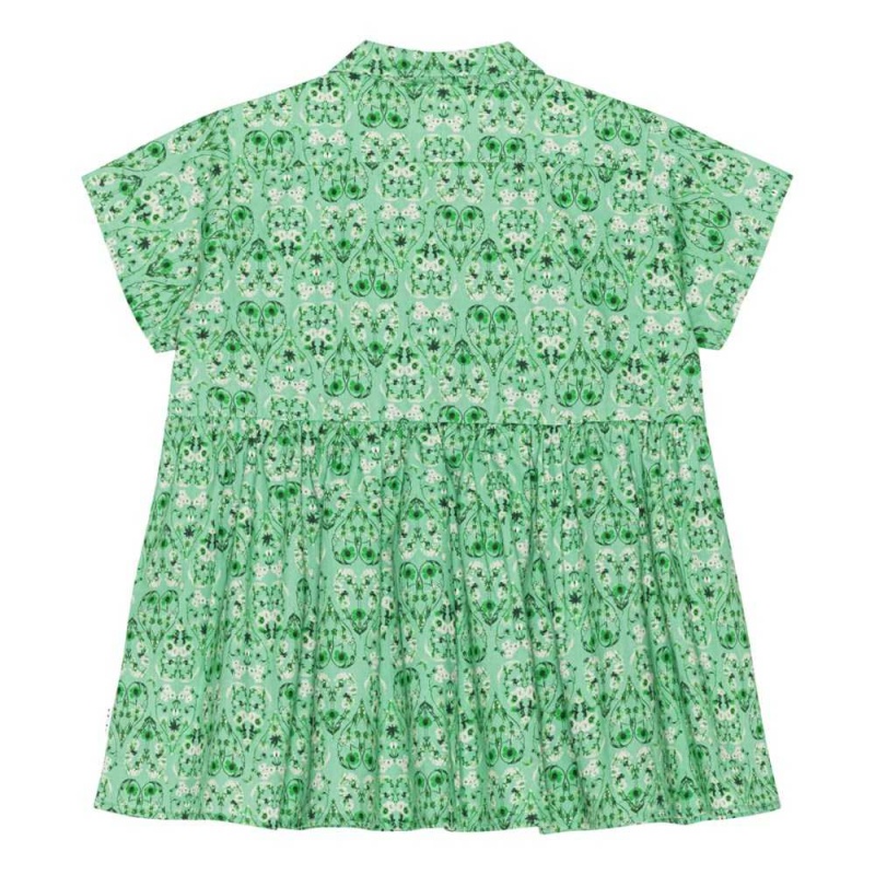 Notes Of Green Girls' Molo Reva Shirts | KSA000387