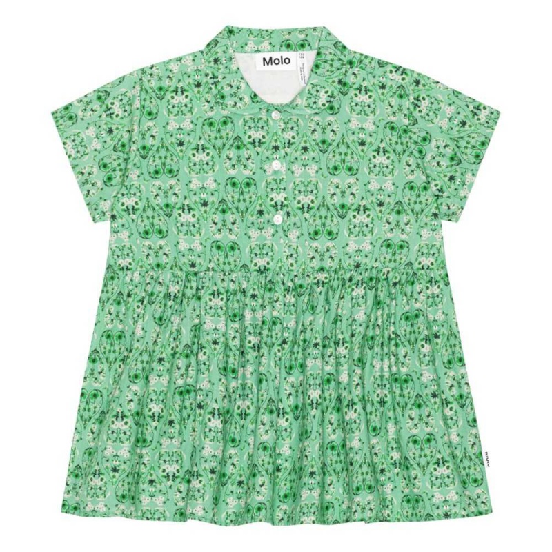 Notes Of Green Girls\' Molo Reva Shirts | KSA000387