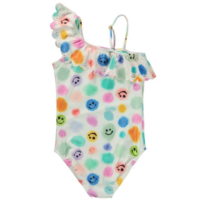 Painted Dots Molo Net Swimsuits | KSA001217