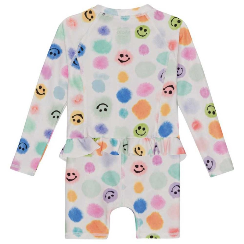 Painted Dots Molo Nigella Rash guard suits | KSA001067