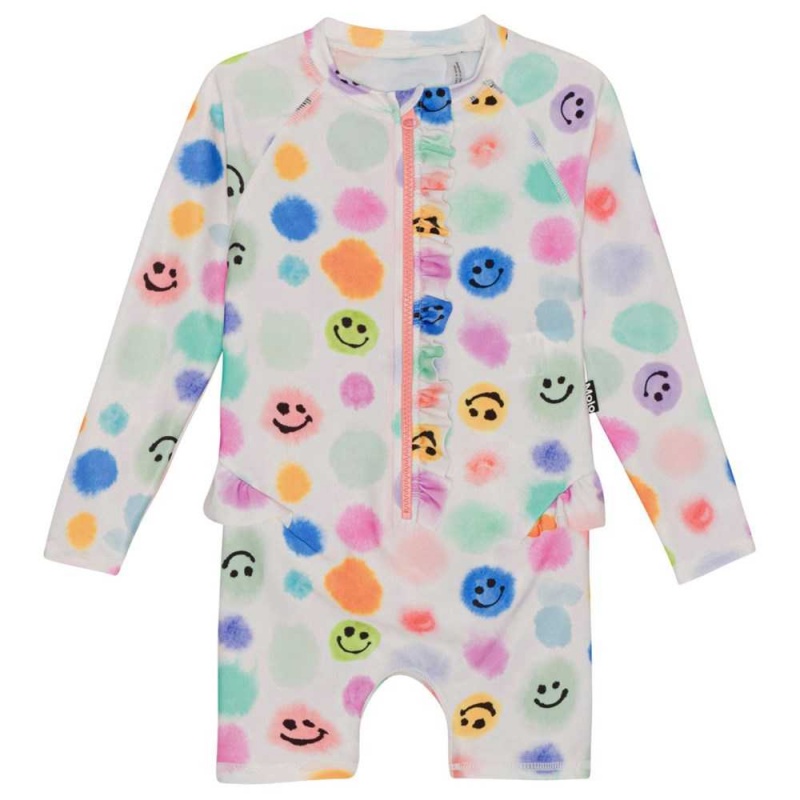 Painted Dots Molo Nigella Rash guard suits | KSA001067