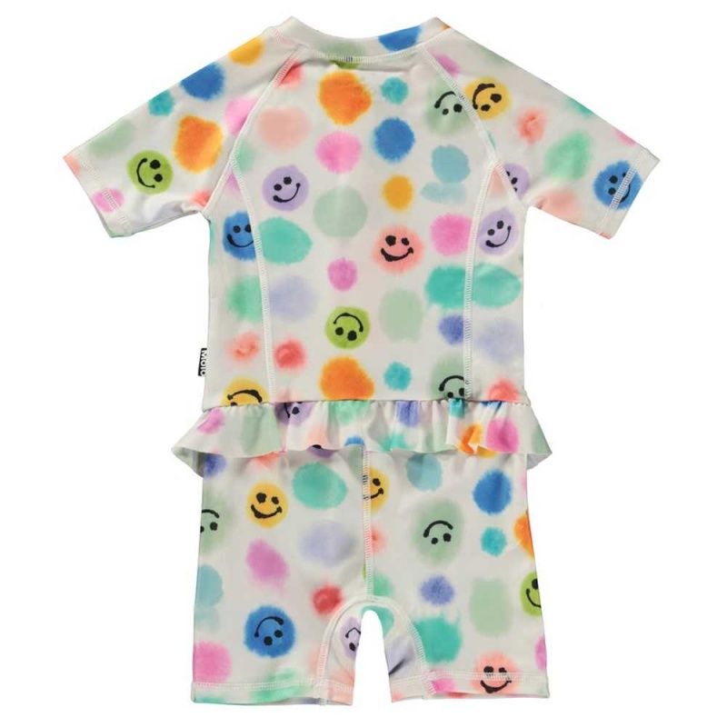 Painted Dots Molo Nolu Rash guard suits | KSA001066