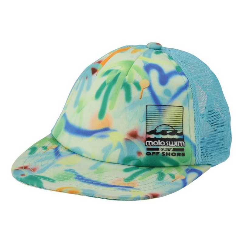 Palmtree Spray Molo Big Shadow Hats & Caps | KSA000931