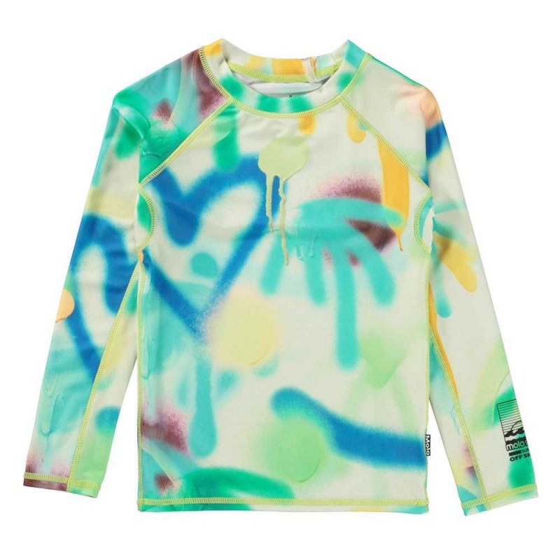 Palmtree Spray Molo Neptune LS Rash guards | KSA001072