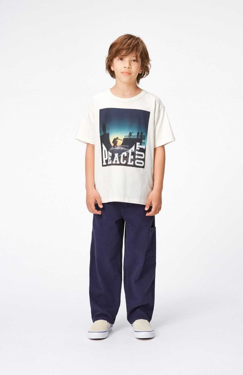 Peace Out Skate Boys' Molo Riley T Shirts Tops | KSA000822