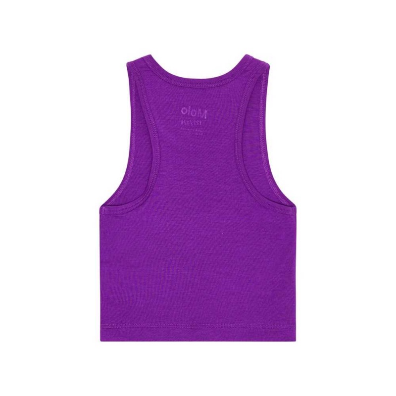 Purple Dusk Girls' Molo Rippi T Shirts Tops | KSA000520