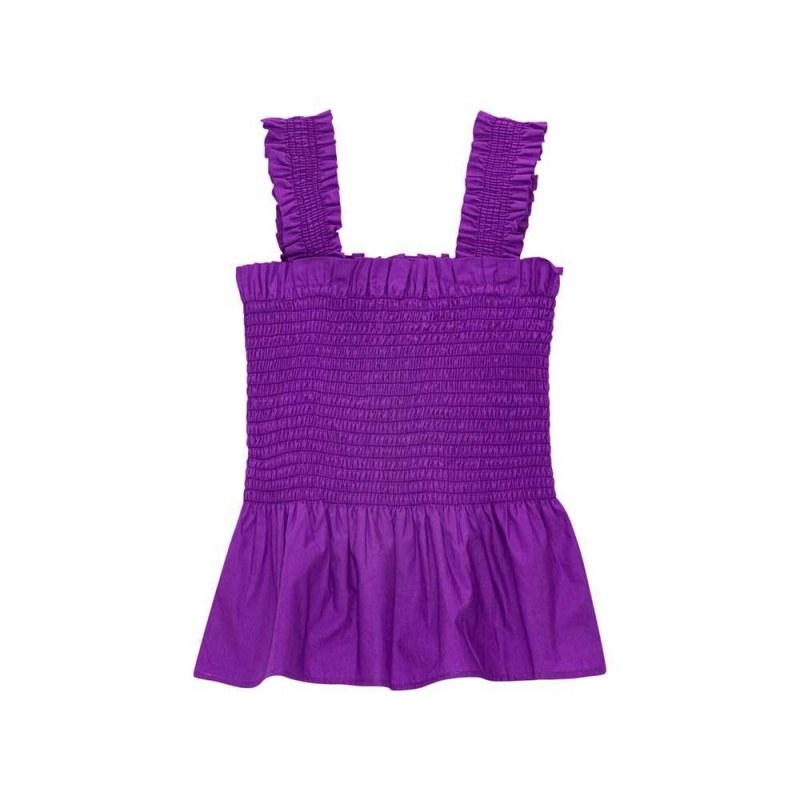 Purple Dusk Girls' Molo Rosine Shirts | KSA000381