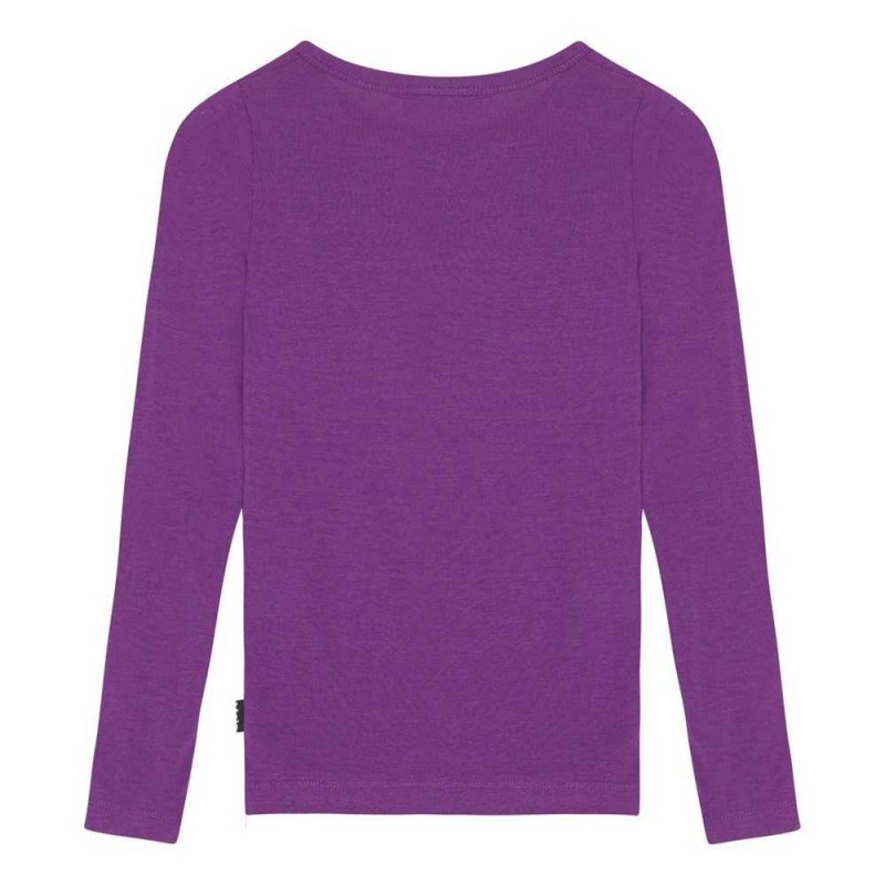 Purple Dusk Girls' Molo Ruana T Shirts Tops | KSA000589