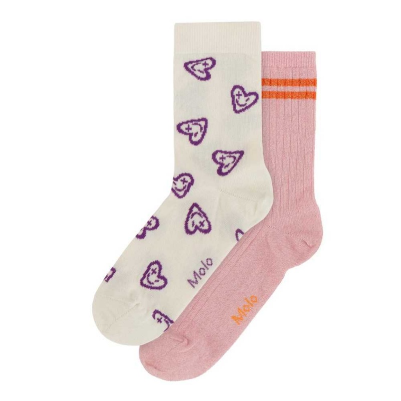 Purple Hearts Molo Nomi Tights Socks | KSA000981