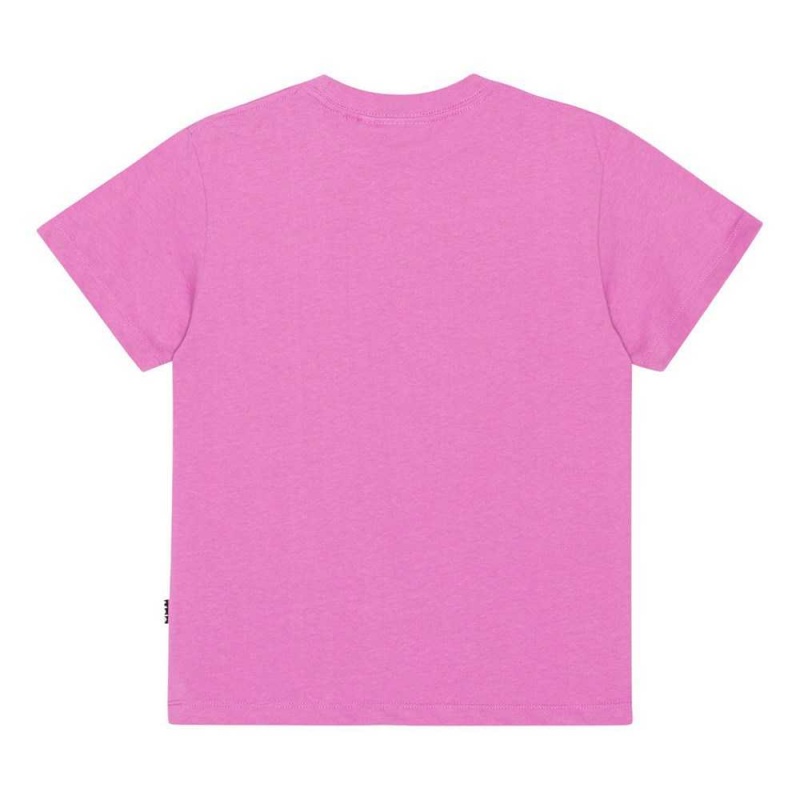 Purple Pink Boys' Molo Roxo T Shirts Tops | KSA000784