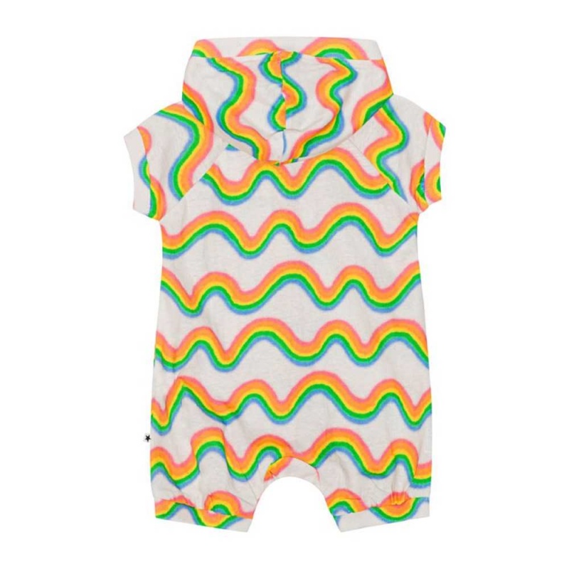 Rainbow Mini Baby Girl Molo Fidelia Bodies Babysuits | KSA001262