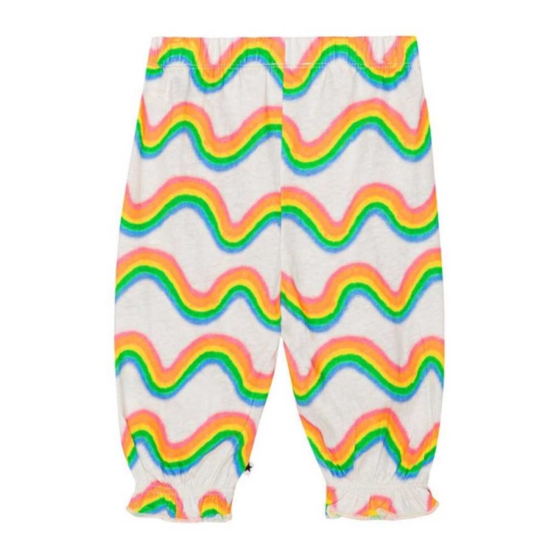 Rainbow Mini Baby Girl Molo Selena Pants Jeans | KSA001368