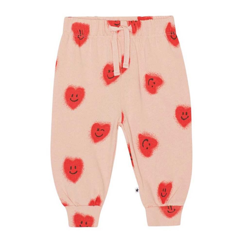 Red Hearts Baby Girl Molo Simeon Pants Jeans | KSA001385