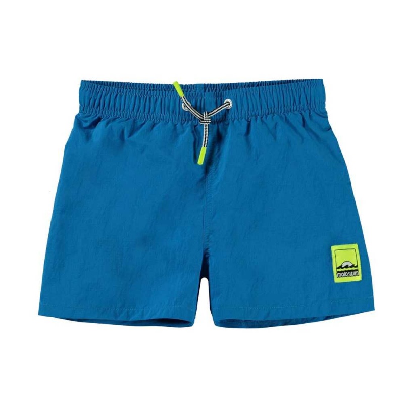 Retro Blue Molo Niko Solid Swimshorts | KSA001141