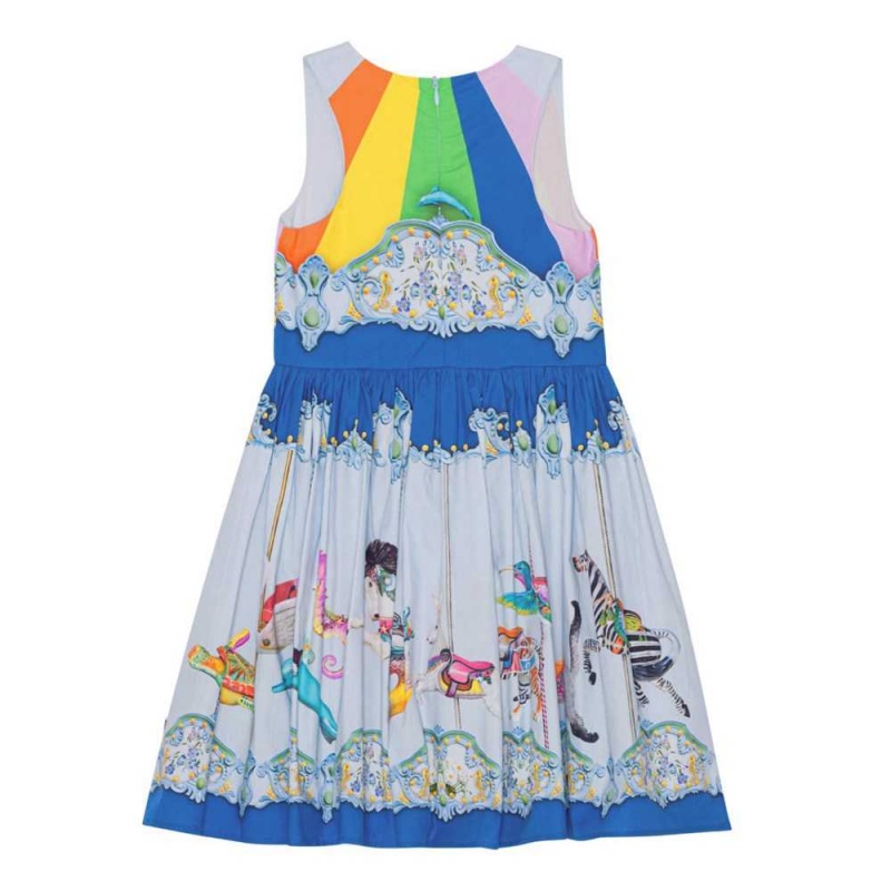 Sea Carousel Girls' Molo Caisi Dresses | KSA000212