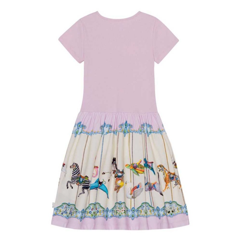 Sea Carousel Girls' Molo Cissa Dresses | KSA000213