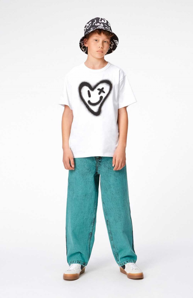 Sprayed Heart Boys' Molo Riley T Shirts Tops | KSA000801