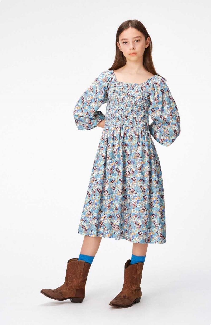 Spring Bloom Mini Girls' Molo Cherisa Dresses | KSA000279