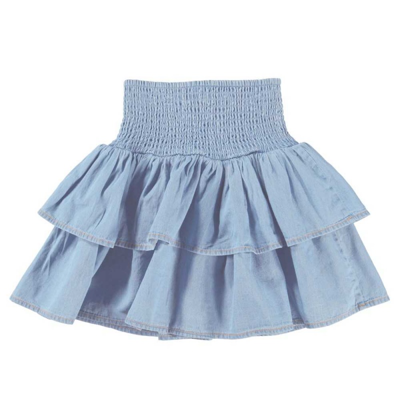 Summer Wash Indigo Girls' Molo Bonita Skirts | KSA000448