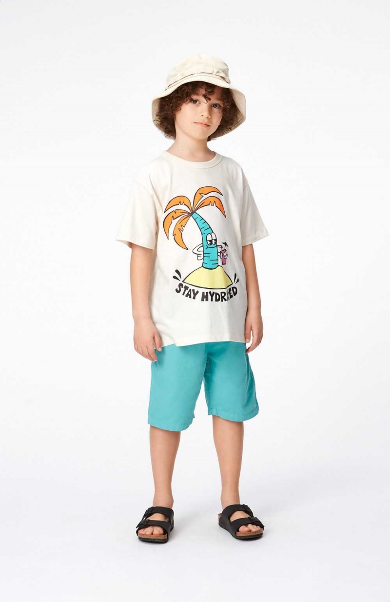 Thirsty Palmtree Boys' Molo Riley T Shirts Tops | KSA000775